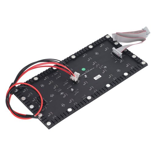 樂天商城 - ZerodisフレキシブルLEDパネルデジタルモジュール80x40ピクセルスクリーン独特な磁気吸引力クリスマスデコレーションに最適1XDC5Vケーブル付き
