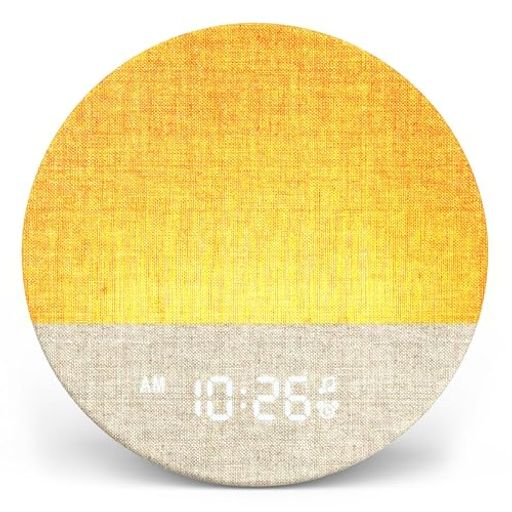 樂天商城 - Dreamegg光目覚まし時計ホワイトノイズマシン【目覚ましライトライト付き&スヌーズ&アラーム&音楽】置き時計太陽光大音量日出シミュレーション目覚ましライト光めざまし時計光目覚まし…