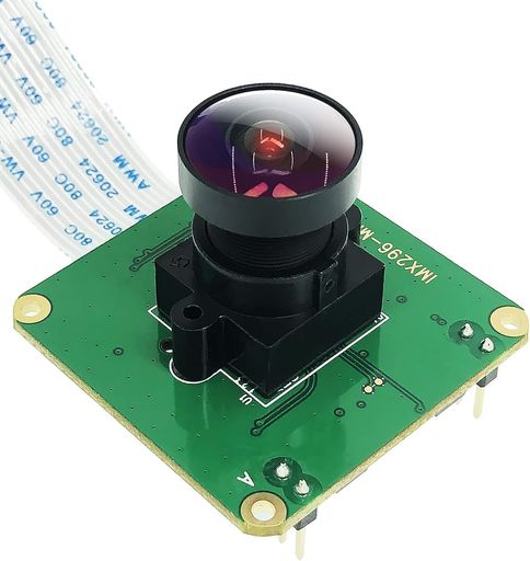 InnoMaker GSカメラモジュール IMX296 カラーセンサー グローバルシャッター対応 外部トリガー 1.58メガピクセル 最大60fps 1456x1088ピクセル Raspberry Pi グローバルシャッターカメラ互換