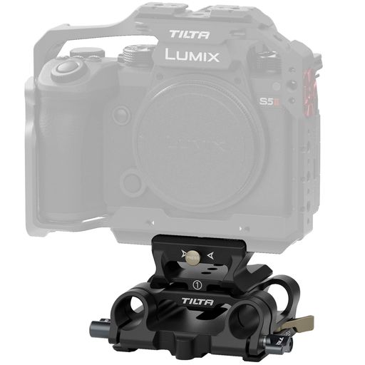 TILTAモジュール式15mmLWSベースプレートアダプターI型ARCAアダプター付ティルタカメラケージのほとんどに対応ブラックTA-MBP1-B