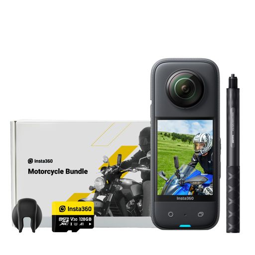 360度撮影&amp;リフレーム:X3は5.7K 360度アクティブHDR動画を撮影できるので、アクションを見逃すことはありません。簡単に操作できるAI駆動型Insta360アプリのリフレームで撮影後に好きなアングルを選択できます。 X3に搭載される新型1/2インチ4800万画素センサーは、低照度下でも鮮明で高精細な映像をもたらします。72MP写真 、8Kタイムラプス などを撮影できます。 4Kシングルレンズモード:レンズを選択して、通常のアクションカメラのように広角映像を撮影することができます。4K30fpsの最大解像度で撮影、または2.7K Max広角で170度超広角映像を撮影しよう。かつてないほど素晴らしい一人称映像。 FlowState 手ブレ補正&amp; 360度水平維持:FlowState手ブレ補正と水平維持アルゴリズムの組み合わせで、驚くほど滑らかな映像を実現します。 新しいバイク撮影セット:ヘビーデューティ・クランプマウント - ボールジョイントのない新設計の強力なクランプで、安定したショットを実現します。
