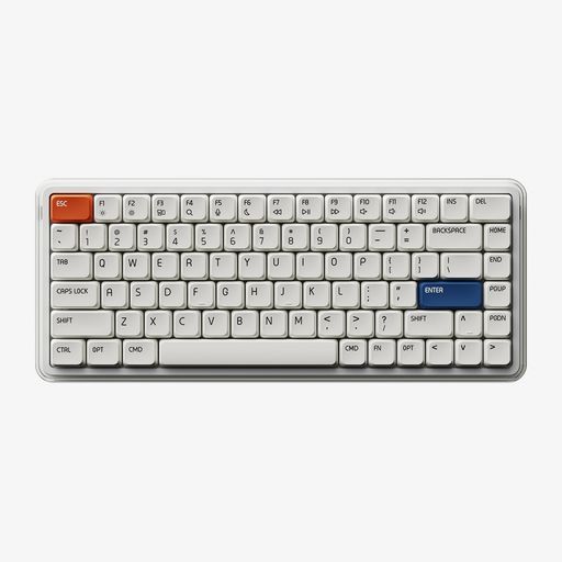 MelGeek O2 75 ワイヤレスメカニカルキーボード クリーミーなタイピングサウンド プレルブ済みリニアスイッチ ホットスワップ対応 RGBバックライト搭載 3モード接続(2.4G / Bluetooth 5.1 /