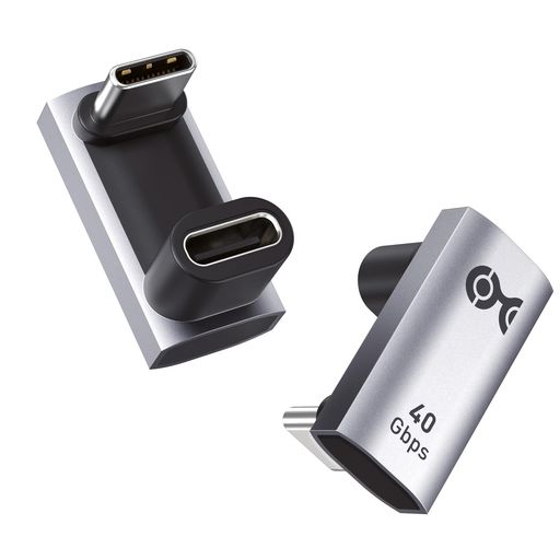 【U字・180度設計】 USB-C U字 変換アダプタ/タイプC U字 アダプタは、スマートフォン、タブレット、ノートPC、Nintendo Switch 2やSteam Deckなどにすっきり収まる低背設計です。USB-Cポートを180度折り返す方向変換構造により、ケーブルの出っ張りや干渉を抑えます。薄型端末には7mmタイプ、厚みのある端末には12mmタイプが適しています。※ご購入前にポートから背面までの距離をご確認ください。 【快適なゲーム操作とポート保護】 U字 USB タイプC 変換アダプタ / 180度 USB C 方向変換 アダプタにより、ケーブルの曲がりや負荷を軽減し、USB-Cポートの保護と不意の抜け落ちを防ぎます。Steam DeckやNintendo Switch 2などの携帯ゲーム機でも、ケーブルが手に干渉しにくく、長時間のプレイを快適に楽しめます。※Steam Deckなど厚みのある端末には12mmタイプがおすすめです。 【40Gbpsの高速データ転送】 USB-C 延長用途にも使えるU字/180度変換アダプタとして、最大40Gbpsの高速データ転送に対応。