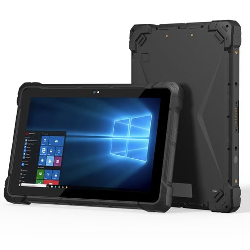 ビジネス 【10.1型IPS・10点マルチタッチ】 10.1型・1280x800解像度・300nitのIPSディスプレイを搭載。G+G方式の10点マルチタッチに対応し、Web画面や資料、管理画面などを指先で直感的に操作できます。持ち運びやすさと見やすさのバランスが取りやすいサイズで、屋内外のさまざまな場所で使いやすいタブレットです。 【N4100・4GB・64GB・Windows 11 Pro】 Intel Celeron N4100を搭載し、4コア/4スレッド、1.1GHz~最大2.4GHzに対応。4GB LPDDR4メモリと64GB eMMCストレージを組み合わせ、Web閲覧、文書確認、データ入力、管理画面などの日常的な軽作業をサポートします。OSにはWindows 11 Proを搭載しています。 【IP65対応の丈夫なボディ】 IP65対応の防塵・防滴設計で、倉庫、設備点検、屋外作業など、一般的なタブレットでは扱いに気を使う場所にも持ち込みやすい仕様です。動作温度は-10°C~55°Cに対応し、さまざまな環境での使用を想定しています。 ※完全防水・水没対応ではありません。