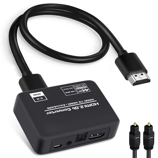 avedio links HDMI 音声分離器 4K 60Hz HDMIオーディオ分離器 HDMI 2.0b/ARC対応 ...