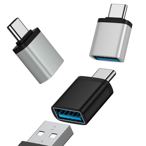 樂天商城 - USB Type C 変換アダプター USB3.1 5Gbps 高速転送 タイプC変換アダプター 3個入り OTG対応 Type-CオスからUSBメス OTGコンバーター iPhone 17 Pro Max MacBook Pro 2021
