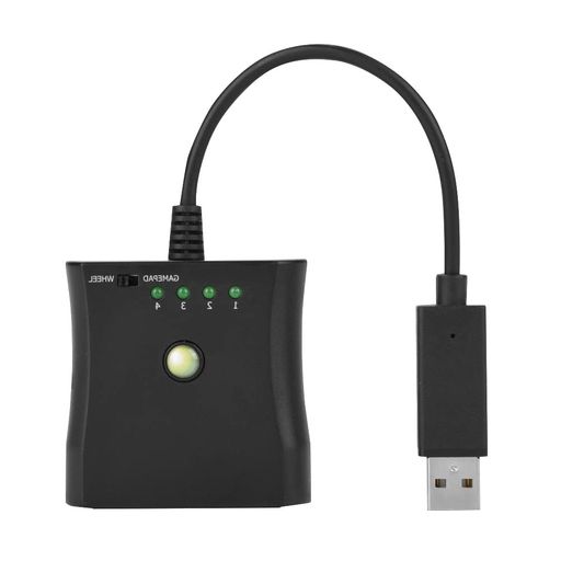 Xbox360主機配件 - 変換アダプター ユニバーサル ミニ USB ポータブル コントローラー アダプター ケーブル コンバーター 360 ゲームコントローラー