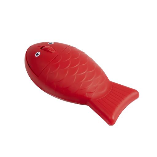乐天商城 - 有線マウス動物魚の形マウス3ボタン1200DPI光学式USBかわいい面白い子供快適で耐久性1.2mコードPC/Windows/Mac/ラップトップ/デスクトップに最適赤い