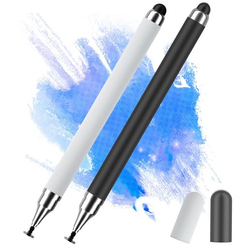 タッチペン スタイラスペン 2個入り 2イン1 充電不要 滑らかな書き味 高精度 スタ...