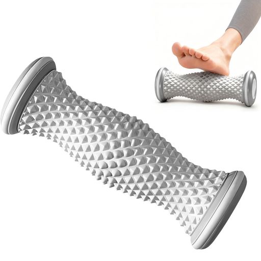 Doyime 足裏マッサージ フットローラー【新登場・スムーズ静音・超軽量240g】フォ...