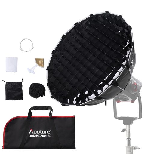AputureQuickDome6023インチ/60cmBowensマウントソフトボックスクイックセットアッ...