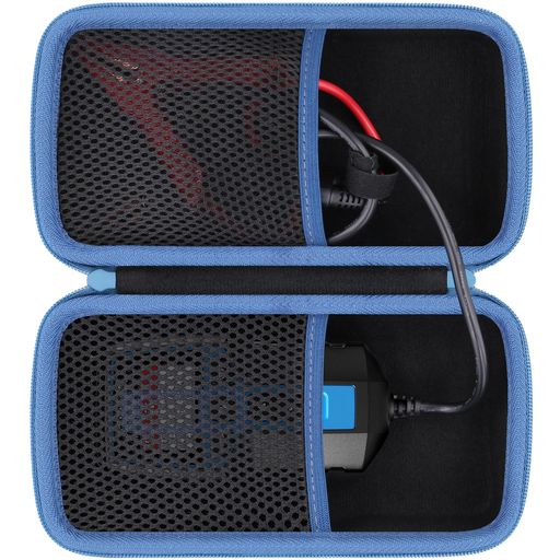(ケースのみ)TOPDON BT200 車用バッテリーテスター 12V/24V バッテリーチェッカー バッテリー診断機 battery tester専用収納ケース,ブラック-Khanka
