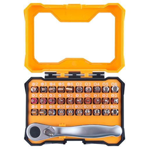 樂天商城 - LEONTOOL ビットラチェットセット 32点組 ラチェットレンチ セット ミニ らちえっとレンチ 短い ビットドライバー ギア数72山 回転方向切替簡単 差替えドライバー コンパクト 差込角6.35mm(1/4…