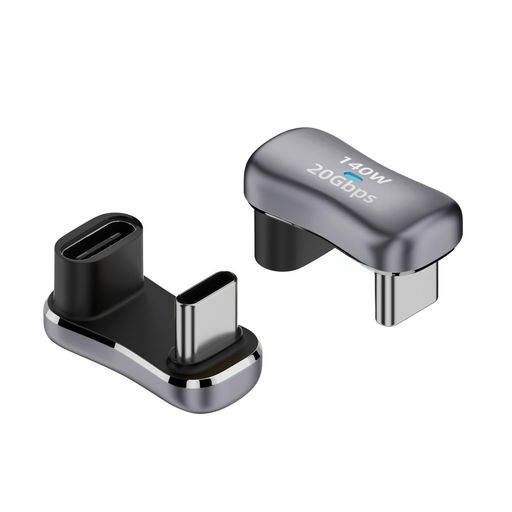 ビデオゲームコンソール。 【180°U字型デザインでゲーム&amp;ワークスペースの快適さ】この180度のUSB Cアダプター240wは、コンパクトなU字型の角度が特徴で、デスクやモニターの後ろでケーブルが散らかることはありません。 4Kビデオをストリーミングするゲーマー、デュアルスクリーンでマルチタスクを行うプロフェッショナル、またはクリーンなセットアップが必要な方に最適です。 (注意:11mm以上のデバイスケースには対応していません。) 【140Wの高速充電&amp;20Gbpsの高速データ】140W PD高速充電で電源を入れ、USB C 180度アダプターの転送速度で100GBのファイルを数秒で移動できます。 内蔵のセーフガードが過熱を防ぎ、安全に充電します。 【一日中使える安全な角度接続】180度のUSB-Cアングルアダプターは、強化亜鉛合金を使用し、ぴったりフィットするデザインで、激しいゲームセッションやVR使用中も所定の位置に固定されます。 重いケーブルでも偶発的に切断されることはありません。 【シームレスな使用のためのユニバーサル互換性】タイプCオスからメスU字型充電器として機能します。