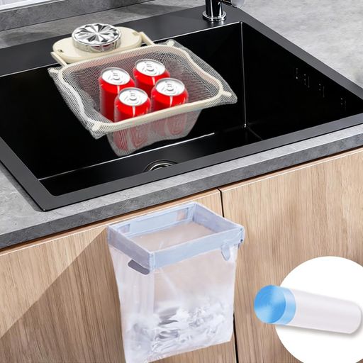コンパクトサイズで高い適応性:製品本体の寸法は約16.5cmx18cmx3cm、折りたたみ式ゴミ箱の寸法は約18.5cmx12.6cmx6.5cmです。コンパクトなサイズで省スペースを実現し、様々なシンクに柔軟に適応します。設置後もシンクの通常の使用に影響を与えません。 簡単設置、しっかり吸着:強力な粘着力を持つ回転式吸盤を採用し、安全に使用できます。ボタン一つで回転させるだけで簡単に設置でき、工具は不要です。内側のシンクにも外側のシンクにも吸着でき、設置位置の自由度が高く、強力な粘着力で簡単に外れません。汚れたら水洗いで簡単に洗い流せます。 多機能設計、より効率的な清掃:柔軟に反転でき、排水機能とタオル掛け機能を兼ね備え、シンクの様々な使用シーンに対応します。細かいメッシュデザインが食べ残しをろ過し、シンクの清掃を容易にします。 細部まで配慮されたディテール、より安全な使用:丸みを帯びたエッジが鋭利な手による損傷を防ぎます。幅広の投入口設計で、食べ残しを捨てる際にこぼれを防ぎます。細かいメッシュデザインが食べ残しをしっかりキャッチし、シンクの詰まりを防ぎます。