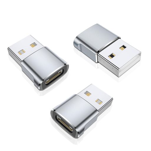 【広範囲な互換性】 A-pple全製品(i-Phone 15/14/13/12、iPad Pro/Air/Mini、AirPods Pro)、Samsung Galaxy(S23/Note 20/Z Flip/Fold)、Google Pixelなど、USB-Cポートを備えたデバイスに対応。古いUSB-A機器との接続を可能にします。 【高速充電&amp;データ転送】 USB 2.0規格に対応し、充電とデータ転送を高速でサポート。ただし、HDMI/DisplayPortなどのビデオ出力やウェブカメラには非対応です。 【プロ級の耐久性】 外科用アルミニウム合金製で、10,000回以上の抜き差しテストをクリア。放熱性に優れ、長期間の使用でも安心です。 【コンパクトで携帯便利】 軽量小型設計でポケットやケースに収納可能。ドライバー不要のプラグアンドプレイ方式で、どこでも即時使用できます。 【3個セットで経済的】 自宅・職場・外出先で同時使用可能。複数デバイスの管理や紛失リスクを軽減します。