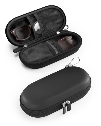 [ProCase] ダブルサングラスケース ハードEVAシェル耐衝撃対応 メタルフック&ベル...