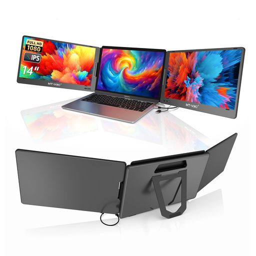 MT-VIKI 14インチ ノートPC 拡張モニター IPS FHD 11-16インチ対応 デュアルディスプレイ