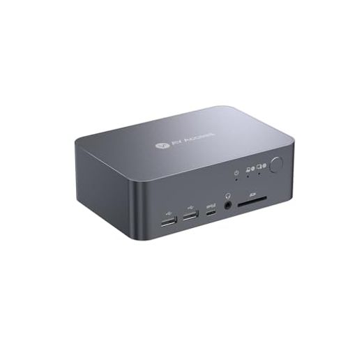 AV Access KVMスイッチ 2モニター・2台PC対応(Ethernet、EDID対応)、4K@60Hz/2K@144Hz/1080P@240Hz、ノートPC&デスクトップ用デュアルモニターKVMドッキングステーション、USB