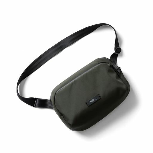  Transit Sling 容量5L 旅行に最適なミニショルダーバッグ 整頓しやすい収納構造 調節可能なストラップ 耐水性に デザイン - Olive