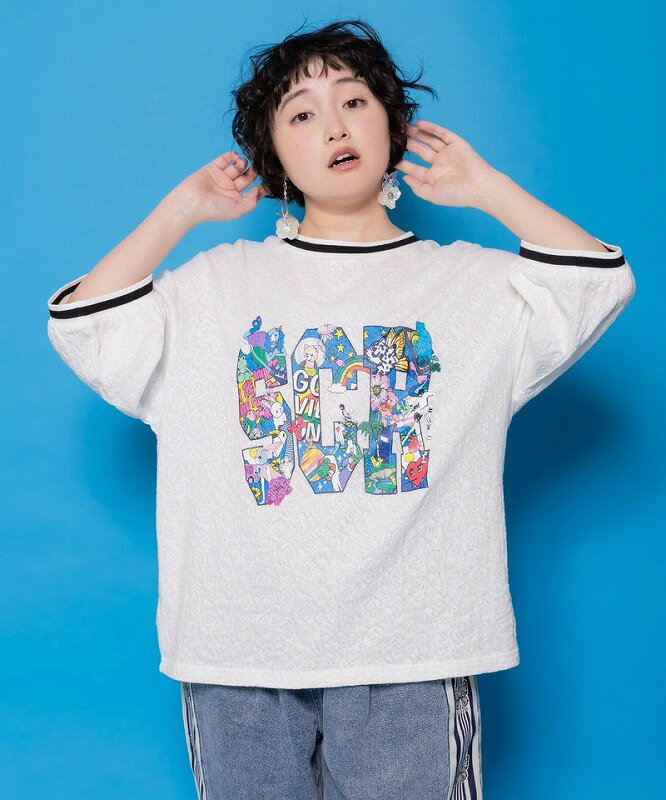 楽天市場】カラフル（柄プリント）（Tシャツ・カットソー｜トップス