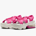 NIKE WMNS AIR MAX KOKO SANDAL ナイキ ウィメンズ エア マックス ココ サンダル レディース 厚底 ハイパーピンク/メタリックシル...