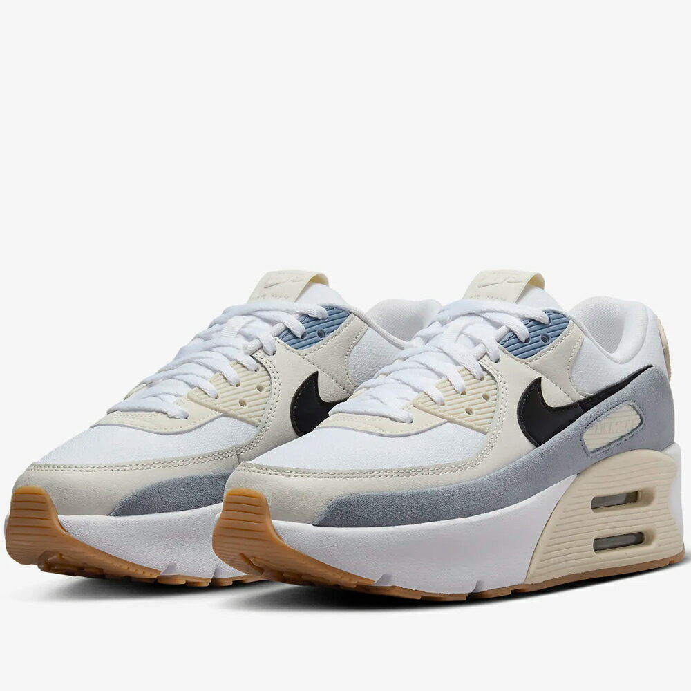 Rakuten - NIKE WMNS AIR MAX 90 LV8 ナイキ ウィメンズ エア マックス 90 LV8 レディース スニーカー ホワイト/ブラック FD4328-106 厚底