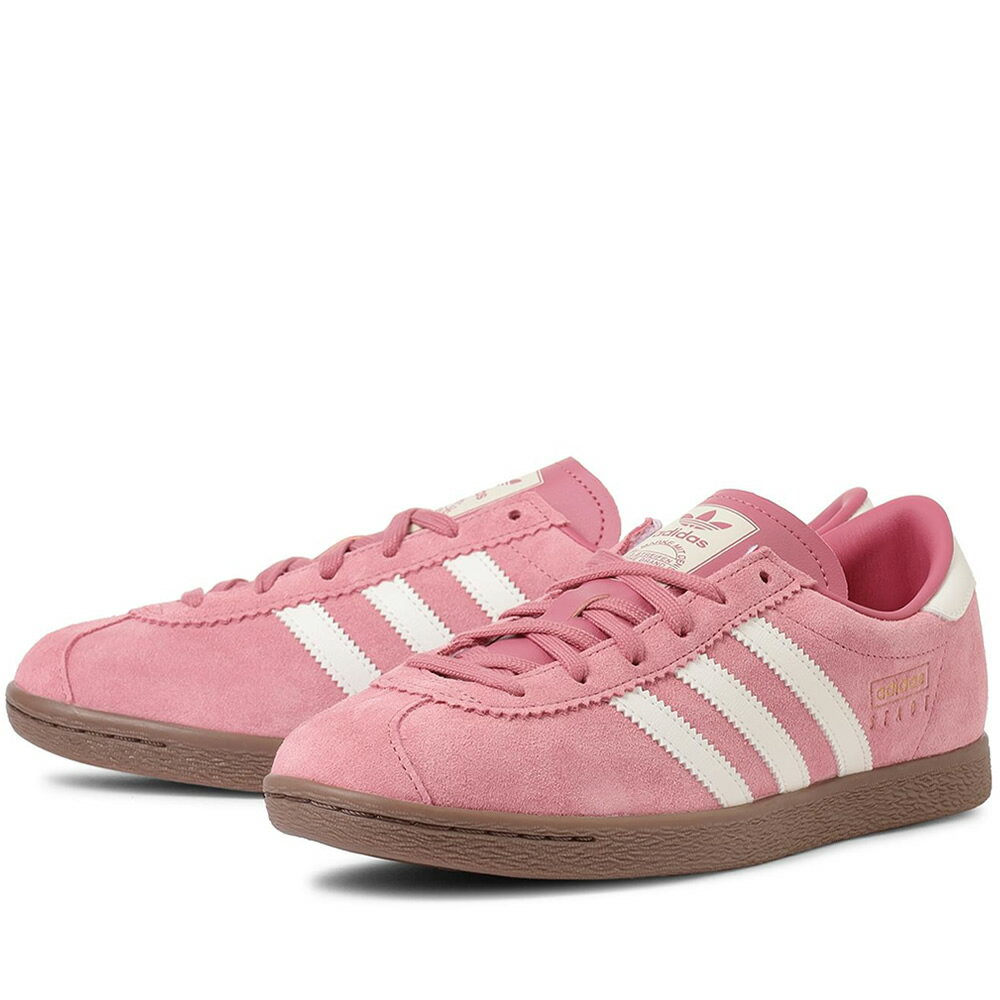 Rakuten - adidas STADT アディダス シュタット レディース＆メンズ ピンク/オフホワイト JR9551