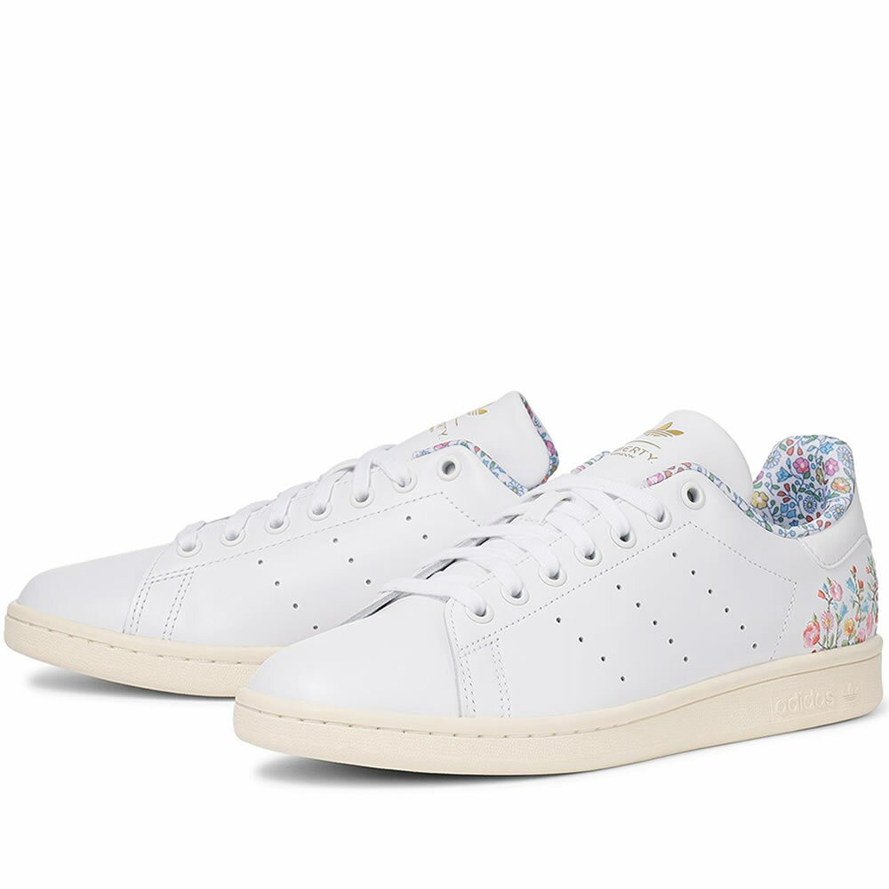Rakuten - リバティ別注♪ Liberty London × adidas STAN SMITH LIBERTY LONDON リバティ ロンドン × アディダス レディース＆メンズ スタンスミス リバティ ロンドン フットウェアホワイト/オフホワイト KK2761