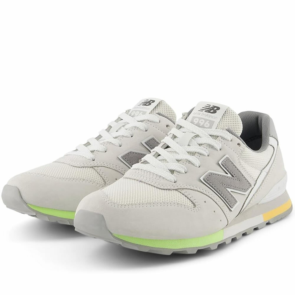 New Balance ニューバランス レディース スニーカー グレー/グリーン W996486