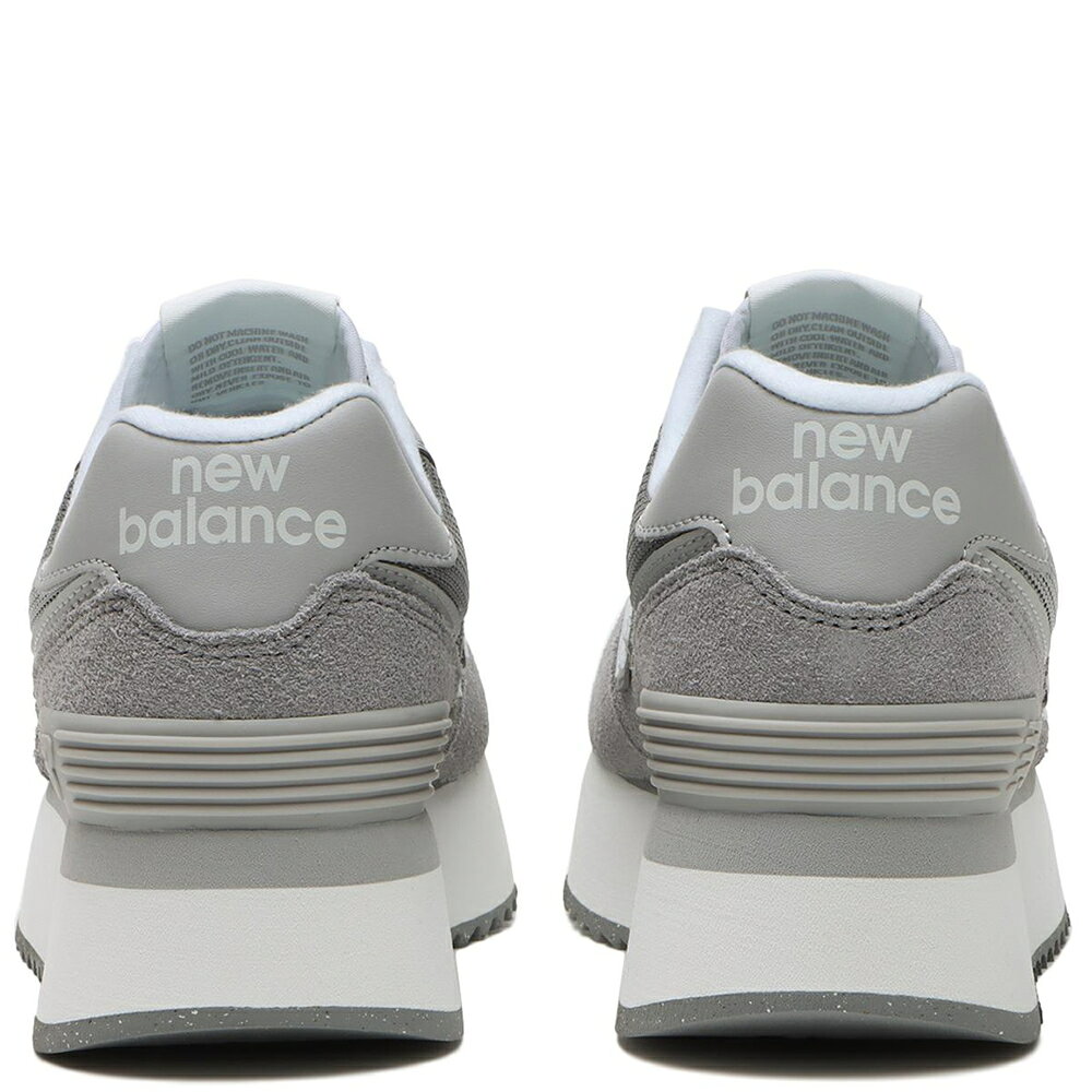 New Balance 574+ ニューバランス レディース 厚底スニーカー グレー WL574ZSD
