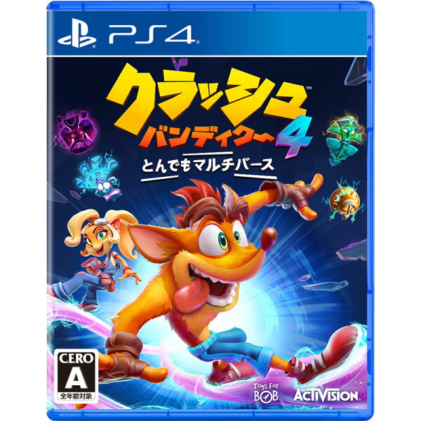 クラッシュ・バンディクー4:とんでもマルチバースPS4新品(PLJM-16719)
