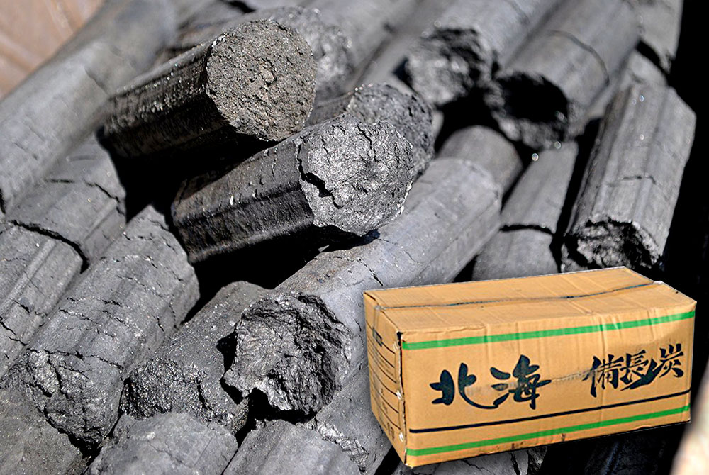 【オガ炭】 北海備長炭 (オガ炭) 15kg 穴無しオガ備長炭 【備長炭】[※同梱発送25kgまで]