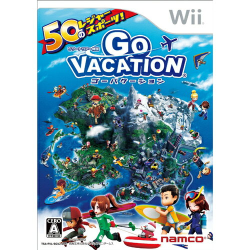 【新品】【wii】 GO VACATION （ゴーバケーション） [RVL-P-SGVJ]