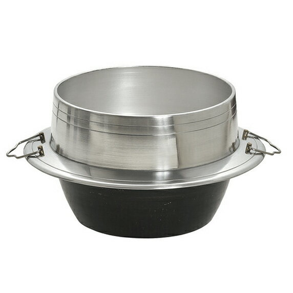 アルミ釜（羽釜）28cm（カン付） 胴外径296mm アルミ鋳物羽釜 AKMA-01