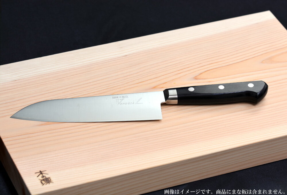 三徳包丁 V10スペシャル 口金付 170mm 高村刃物製作所 両利き用 包丁 木凛のサムネイル