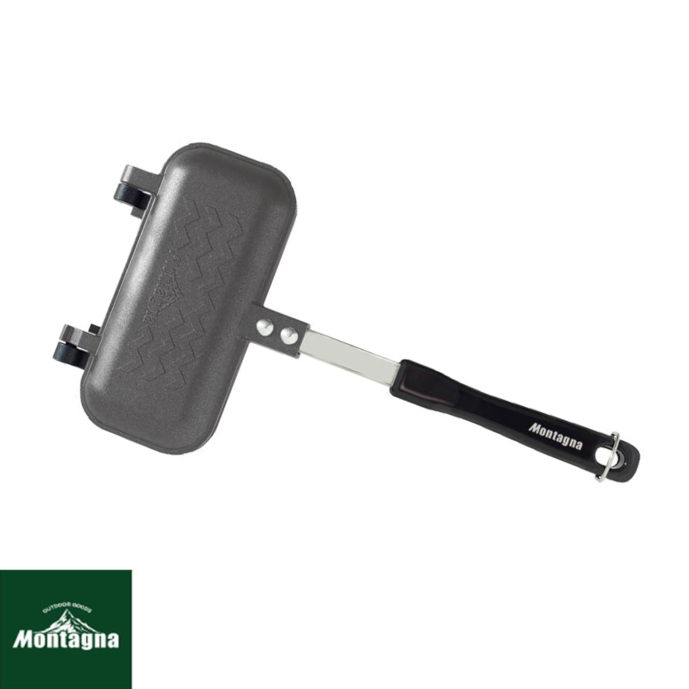 Montagna(モンターナ) 1枚専用グリル&ホットパン レジャー アウトドア キャンプ ホットサンド ホットサンドメーカー