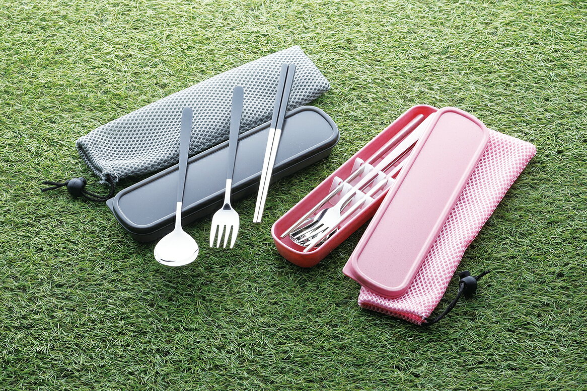 パピルスマート楽天市場店のマイカトラリー3pc ブラック キャンプ アウトドア BBQ (hok)｜アングル3