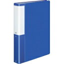 コクヨ クリヤーブック POSITY 固定式 A4縦80枚ポケット 青 P3ラ-L80NB