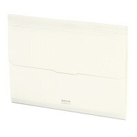 ファイル コクヨ ポケットが大きく開く書類ファイル　＜ノビータ＞A4ヨコ6Pオフホワイト フ-NV950W