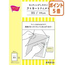 ★3月27日9時注文分よりポイント5倍★ カウネット セッティングしやすいラミネートフィルム　B5サイズ100μm　100枚 4269-4441