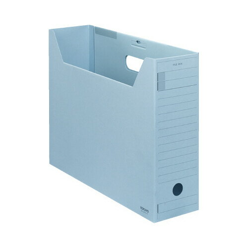 ファイルボックス コクヨ ファイルボックス－FS＜Fタイプ＞　B4　フタ付き　収容幅95ミリ　青 B4-LFFN-B