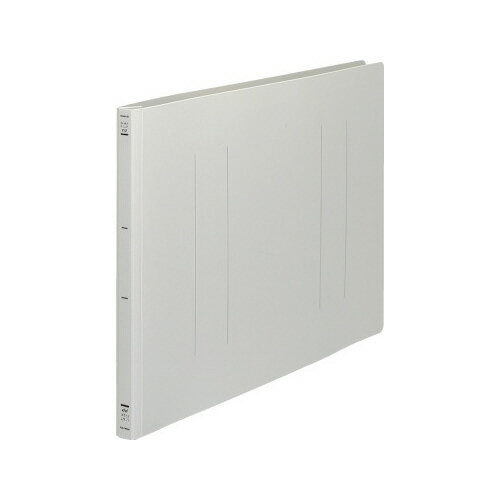 ファイル コクヨ フラットファイル＜PP＞　A3横　15ミリとじ　グレー フ-H48M