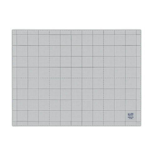 コクヨ カッティングマット　両面仕様　　450×600mm　グレー マ-43M