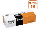 ★5月9日17時注文分よりポイント5倍★ マックス タイムレコーダ用インクリボン 黒 ER-IR100