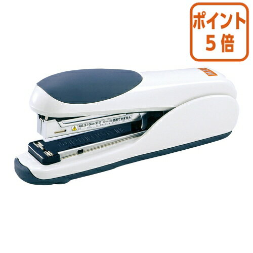 ★10月16日17時注文分よりポイント5倍★ホッチキス マックス フラットクリンチ　HD−35DFグレー　3号針用　30枚とじ HD-35DF(3)