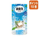 ★3月27日9時注文分よりポイント10倍★エステー トイレの消臭力　アクアソープ　400ml 115044