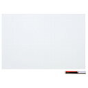 マグエックス 暗線入りマグネットホワイトボードシート 大 W900×H600mm MSHP-6090-M