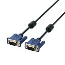 エレコム D-Sub15ピン ミニ ケーブル 3m VGA ブラック CAC-30BK/RS
