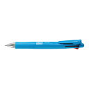 ゼブラ クリップ−オンマルチF　軸色：Fブルー　ボールペン4色＋シャープ B4SA1-FBL